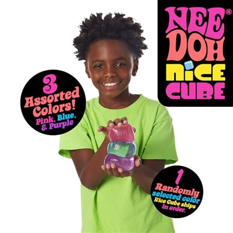 Schylling Needoh Nice Cube Sensory Fidget Toy For Your Best Mellow