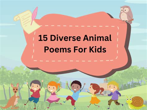 Exploring The Wild Side: 15 Diverse Animal Poems For Kids - Teaching ...