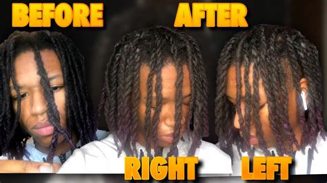 How To Two Strand Twist Dreads Easy Youtube