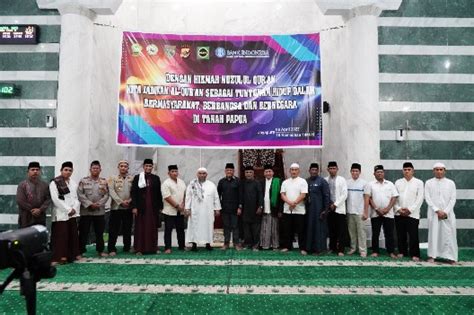 Bersama Umat Islam Rayakan Nuzulul Quran Pangdam Xvii Cenderawasih