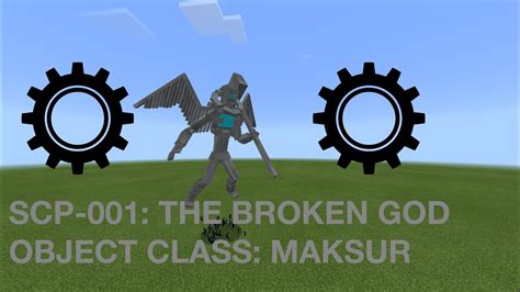 Scp 001 The Broken God”mekhane Mcpe Boss Battle Scp Collaboration