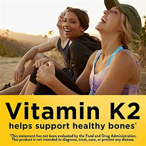 Nature Made Vitamin K2 100 Mcg Bone Support Dietary Supplement 30 Softgels 30 Day Supply