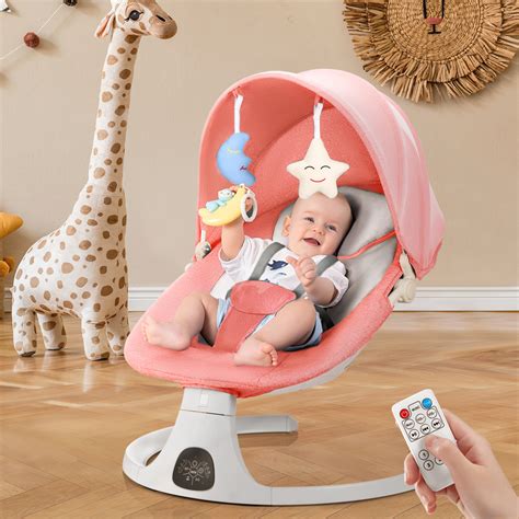 Nova Nature Baby Swing For Newborns Electric Motorized Infant Swing