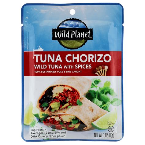 Wild Planet Tuna Chorizo | Single-Serve Pouch – Wild Planet Foods