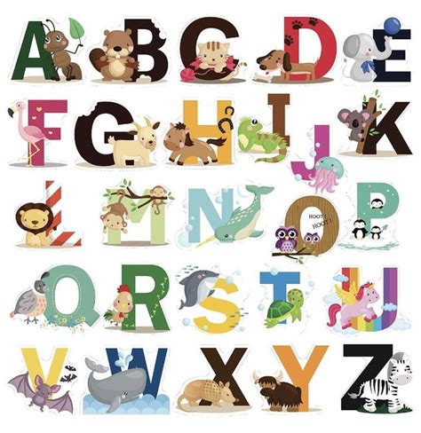 Wall Stickers - Alphabet | Faça você mesmo