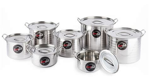 Juego De 7 Ollas Con Tapa Hot Spot Z475 Set Acero Inoxidable Envío gratis