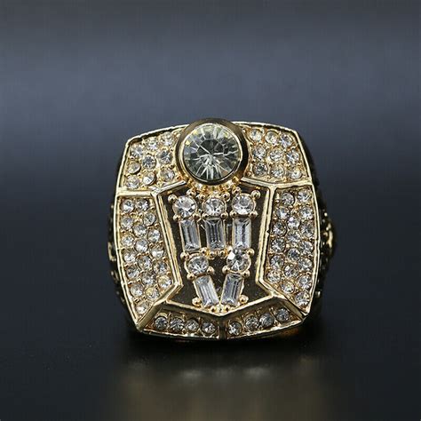 Chicago Bulls 1998 Michael Jordan NBA championship ring replica - MVP Ring