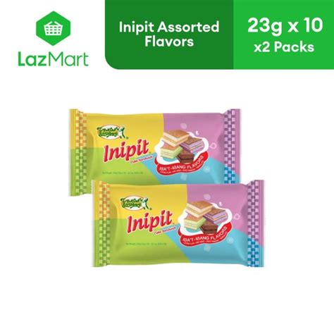 Lemon Square Inipit Assorted 23g X 10s 2 Packs Lazada Ph