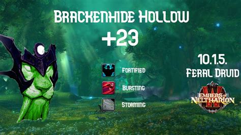 Dragonflight Season 2 Mythic 23 Brackenhide Hollow Feral Druid