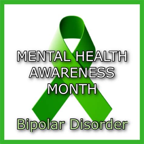 Tmipolar Mental Health Awareness Month Bipolar Disorder