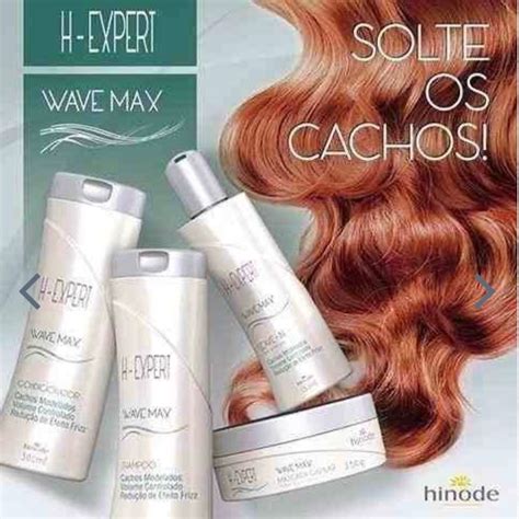 Leave In Wave Max Cacheados H Expert Hinode Original Diamond Beauty