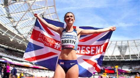 Olivia Breen claims long jump gold on day four in London | ITV News Wales