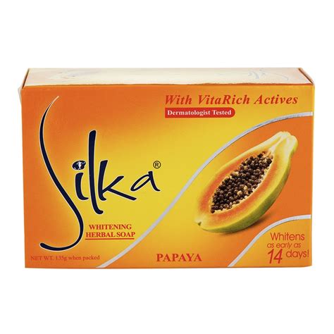 Silka Whitening Herbal Soap Enriched With Vitamin E 135g Watsons