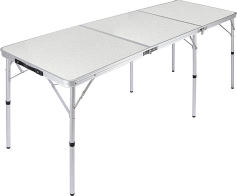 Redcamp Table De Camping Pliante De M Avec Hauteur R Glable