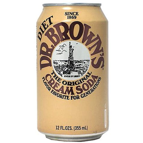 Dr Brown Diet Cream Soda 12oz 24 Pack Alex Beverages Nyc Llc