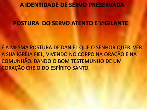 Cantinho do Espirito Santo 3a AULA A VIDA DE ORAÇÃO DE DANIEL