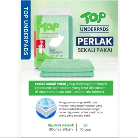 Jual TOP UNDERPAD ALAS POPOK UKURAN 60x90 ISI 10 PCS Shopee Indonesia