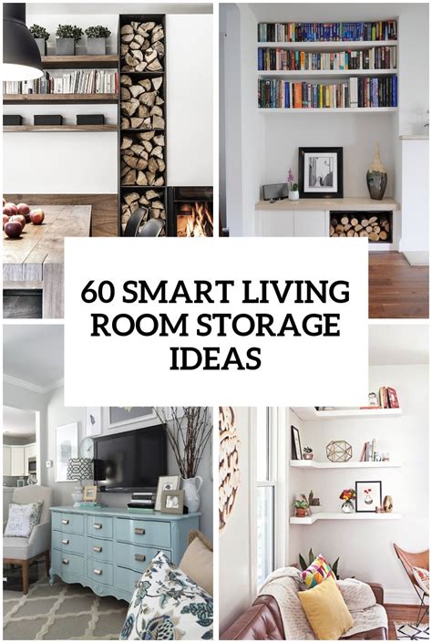 Simple But Smart Living Room Storage Ideas Digsdigs