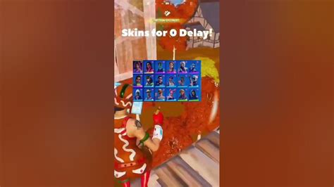 Fortnite Skins For 0 Delay Youtube