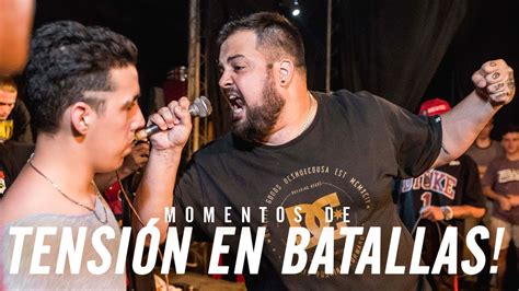 Los Momentos más TENSOS y de AGRESIVIDAD de la HISTORIA de las Batallas