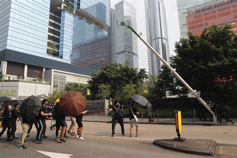 Hong Kong Protest Video Is From Not Ap News