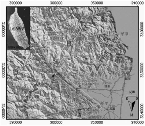 23 Hot Springs In The Study Area Distributed In 5 Zonal Lineaments