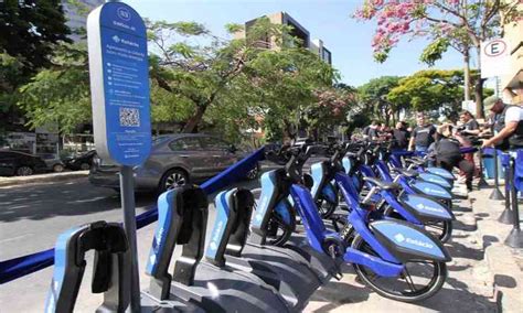 BH recebe dez estações de bicicletas elétricas compartilhadas Gerais