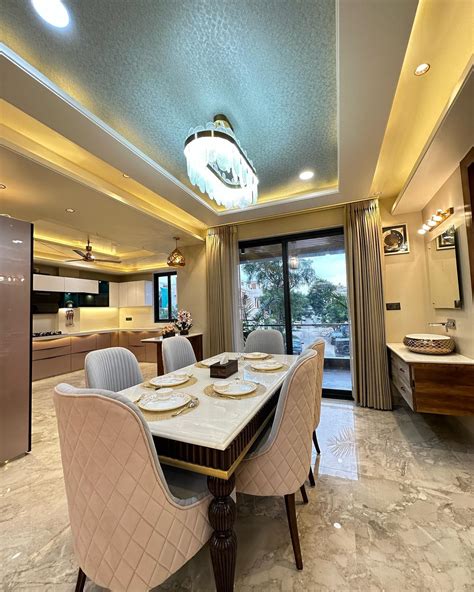 Living Room Windows Design with Patterned Wallpaper