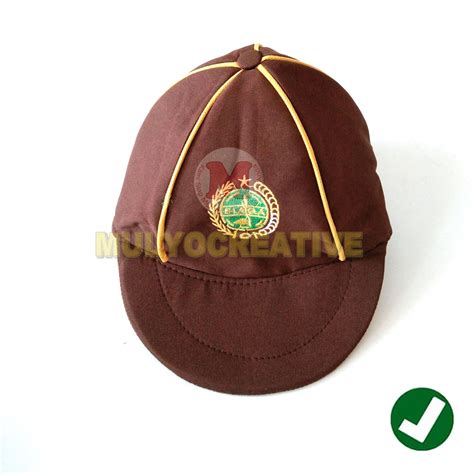 Jual Topi Siaga Putri Pramuka Topi Pramuka Putri Atribut Pramuka
