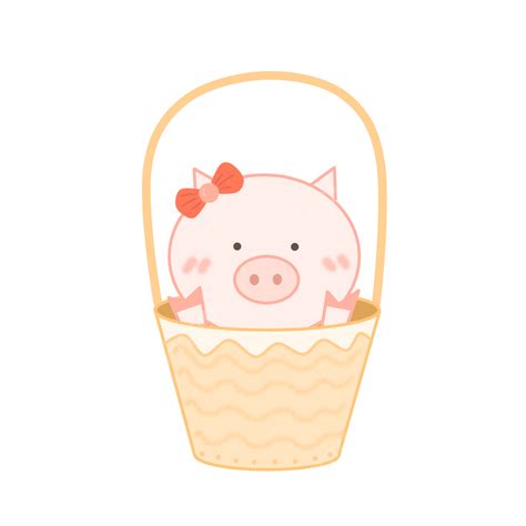 Pink Pig Png Transparent Cute Pink Pig Pattern Pink Pig Adorable