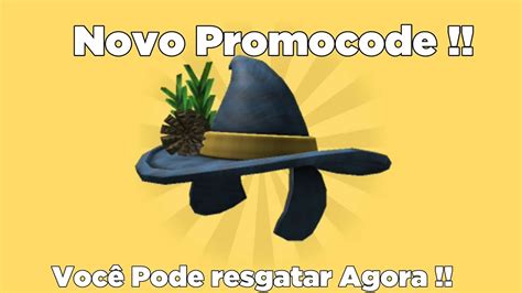 Resgate Agora Novo Promocode Do Roblox Youtube