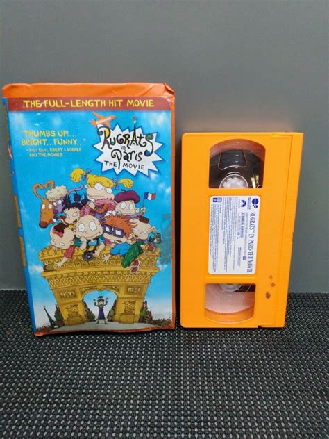 Rugrats In Paris The Movie Vhs Clamshell Grelly Usa