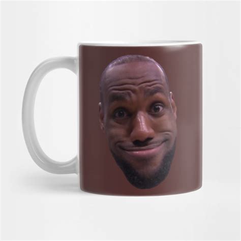 Lebron Funny Face - Lebron - Mug | TeePublic