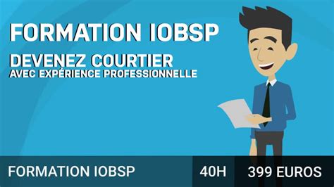 Formation Iobsp Niveau Avec Exp Rience Professionnelle Oorikas