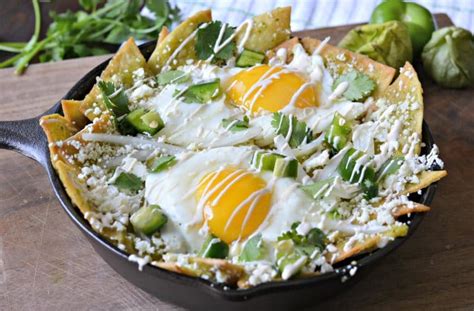 Chilaquiles Verdes Saludables My Latina Table