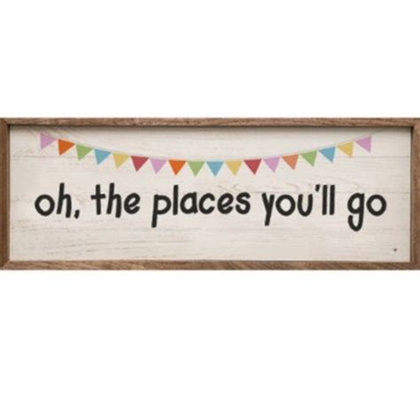 Oh The Places Youll Go Banner Mcclards Ts