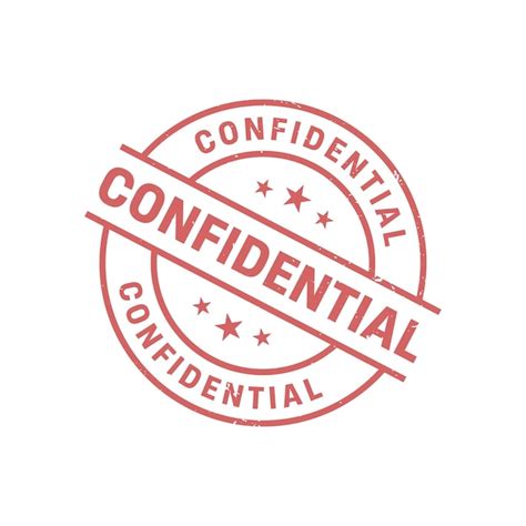 Premium Vector | Confidential Stamp Confidential Grunge Round Sign