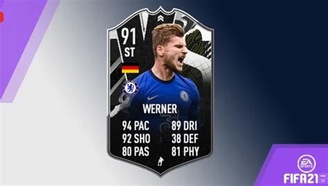 FIFA 21 SBC Timo Werner ShowdownSolución Barata