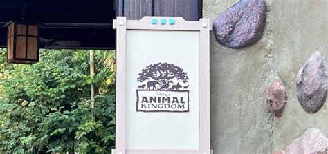 New Signage Spotted At Disneys Animal Kingdom