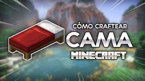 CÓMO HACER UNA CAMA Tutorial Minecraft YouTube