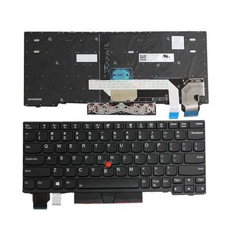 Gintai Laptop Us Layout Backlit Keyboard Replacement For Lenovo Thinkpad X280 X390 X395 P N