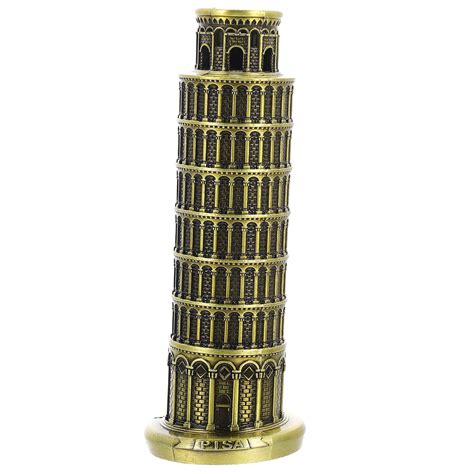 Italian Decorations Leaning Tower Of Pisa Model Decorate Artifacts