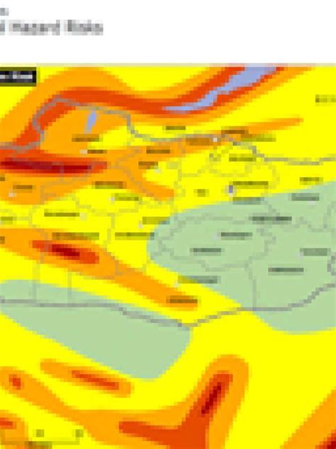 Mongolia Composite Hazard Map Preventionweb