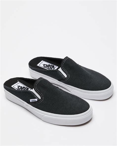 Vans Cozy Knit Classic Slip On Mule Black Surfstitch