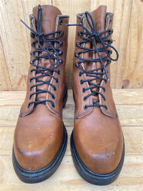 Red Wing 953 8 Electrical Harzard Super Sole Work Boots Etsy