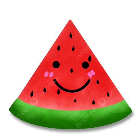 Watermelon Emoji PNG, Vector, PSD, and Clipart With Transparent ...