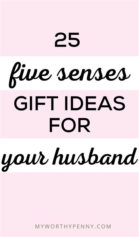 Of The Best Senses Gift Ideas For Him For Father S Day My