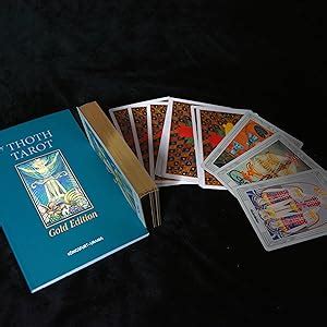 Aleister Crowley Thoth Tarot Gold Edition Deluxe Tarotkarten