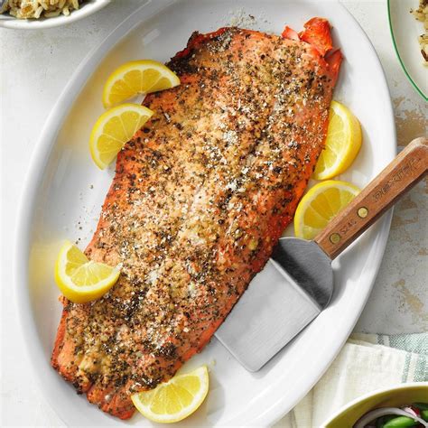 Grilled Salmon Fillet Recipe How To Grill A Whole Salmon Fillet