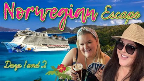 Norwegian Escape Cruise Vlog Day 1 2 Embarkation And Sea Day YouTube